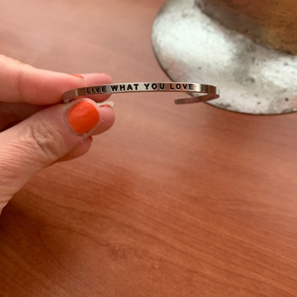 Bracelet saying